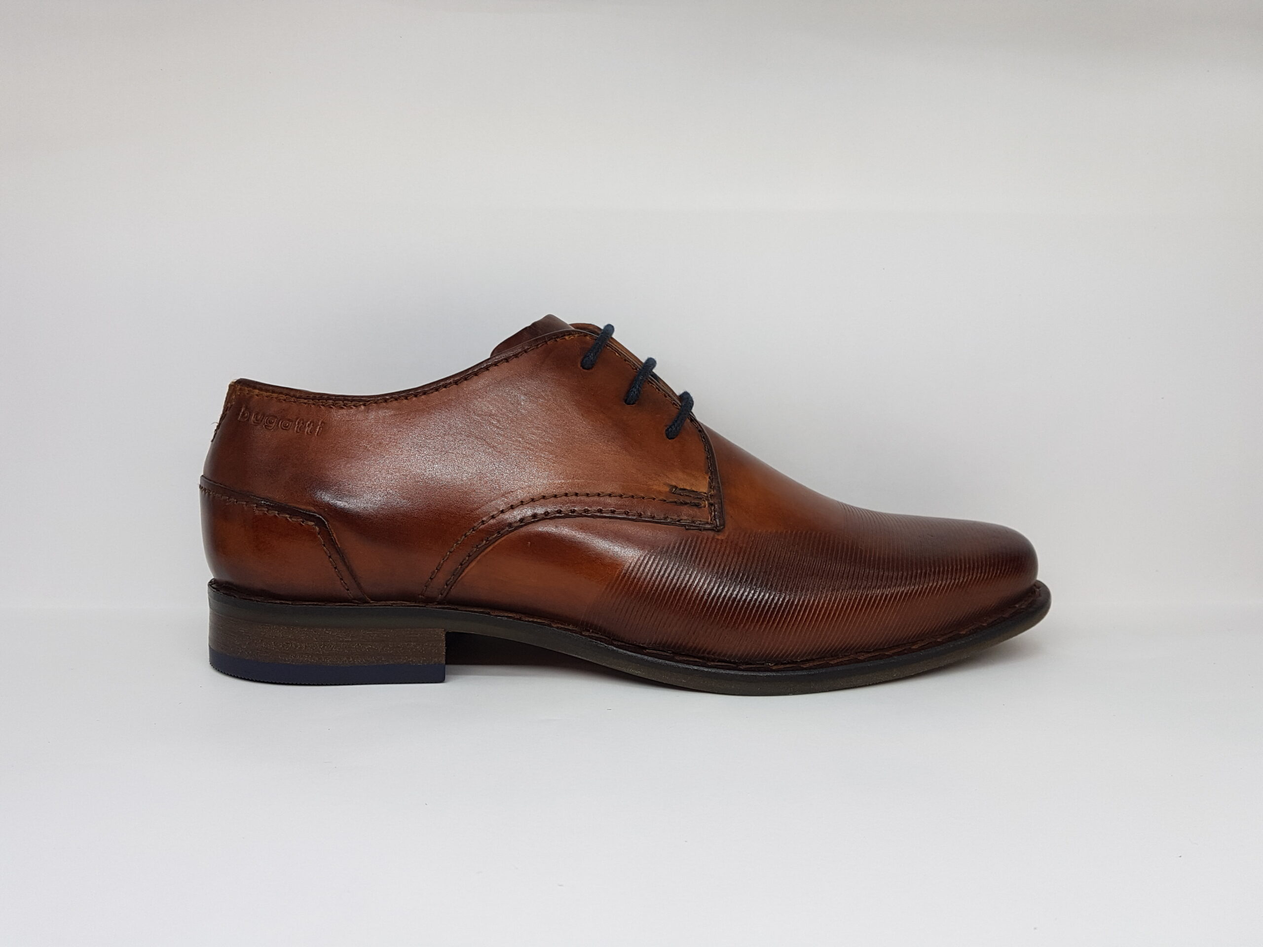 Bugatti Geklede schoen cognac - Sanmarco schoenmode