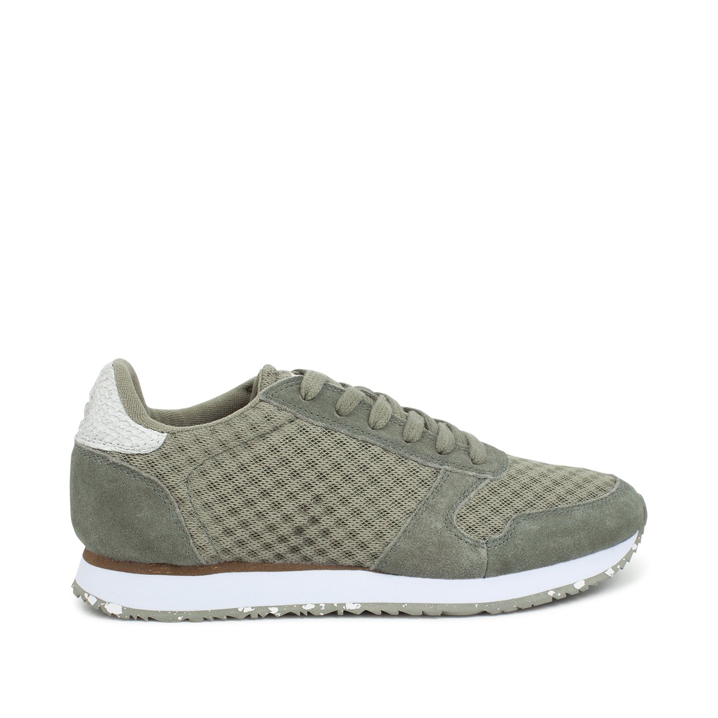 Woden Ydun Mesh II groen - Sanmarco schoenmode